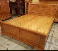Giường ngủ gõ đỏ 1m6
