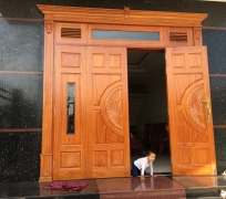 Cửa gỗ gõ nam phi 001