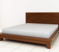 Giường Nhật  1m6 gõ nam phi