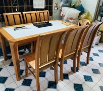 Bộ Bàn ăn 6 ghế Sồi
