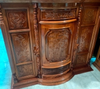 TỦ THỜ CĂM XE VỚI KÍCH THƯỚC 145cm cao 1m55 sâu 68cm