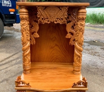 Bàn thờ ông địa 60cm gõ Nam Phi