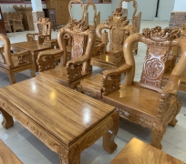 TRIỆN NGHÊ TAY 12 GỖ GÕ 6 MÓN, HÀNG XƯỞNG TRƯC TIẾP SẢN XUẤT, HÌNH THẬT