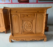 Tủ thờ 1.53m gõ