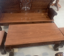 SOFA HOÀNG GIA 6 MÓN GỖ TRÀM BÔNG VÀNG ( HÀNG KỸ)