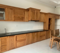 kỆ BẾP GỖ GÕ 12