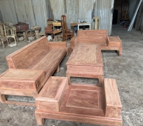 SOFA CHÂN HƯU GỖ HƯƠNG ĐÁ