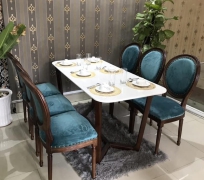 Ghế bọc nệm walnut