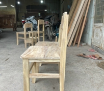 BÀN HỌC 2 GHẾ GỖ TRÀM 02
