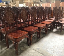 GHẾ ĐỒNG HỒ GỖ GÕ