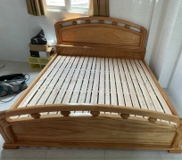 GIƯỜNG GỖ GÕ 04