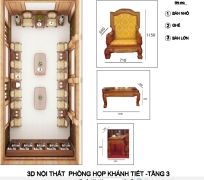 GHẾ PHÒNG KHÁNH TIẾT GÕ 01