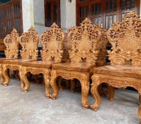 CÁC KIỂU GHẾ Tựa lưng  LUI GÕ