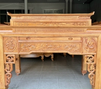 BÀN CÚNG GỖ HƯƠNG ĐÁ 175*127*81cm