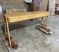 BÀN TRANG ĐIỂM GÕ 1M1 ( Hình chụp thật tại xưởng)