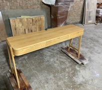 BÀN TRANG ĐIỂM GÕ 1M1 ( Hình chụp thật tại xưởng)