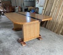 BÀN HỌP HỘI TRƯỜNG GÕ 2M1*1M2 ( HÌNH ẢNH THỰC TẾ)