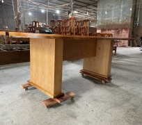 BÀN HỌP HỘI TRƯỜNG GÕ 2M1*1M2 ( HÌNH ẢNH THỰC TẾ)