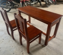 BÀN HỌC SINH 2 GHẾ TRÀM  03