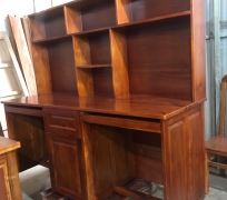 BÀN HỌC GỖ TRÀM 1M7 ( HAI NGƯỜI, HÌNH CHỤP TẠI XƯỞNG)