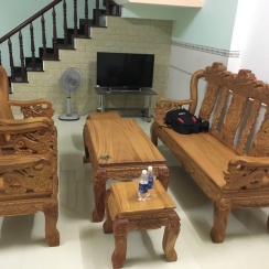 Triện 10 Nghê gỗ gõ