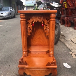 BÀN THỜ ÔNG ĐỊA 50CM GÕ