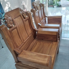 SALON Âu Â VOI GÕ 6 MÓN