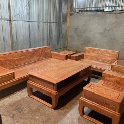 SOFA CHÂN HƯU GỖ HƯƠNG ĐÁ