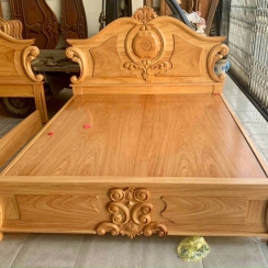 GIƯỜNG GỖ GÕ 01