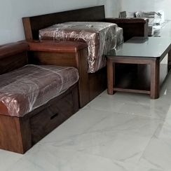 SOFA 3 MÓN GỖ GÕ