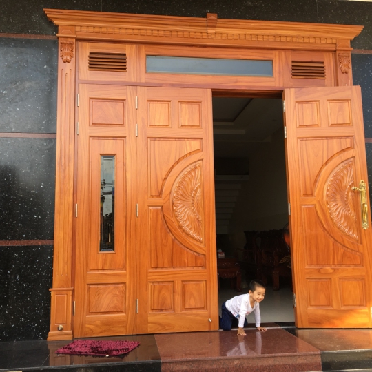 Cửa gỗ gõ nam phi 001