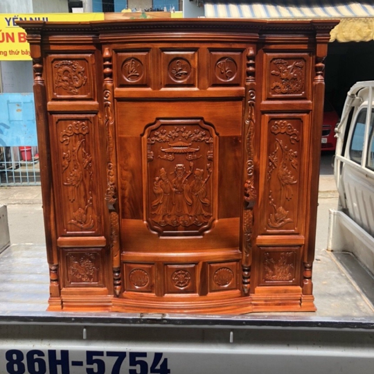 TỦ THỜ TRÀM 127CM