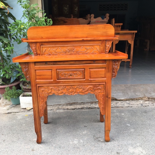 BÀN CÚNG TRÀM 2 TẦNG 127CM