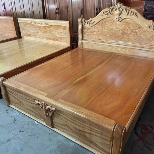 GIƯỜNG GỖ GÕ 02