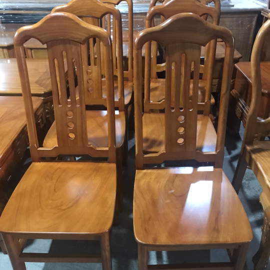 GHẾ HỘI TRƯỜNG GỖ GÕ ĐỎ NAM PHI  ( hình chụp thật tại xưởng)